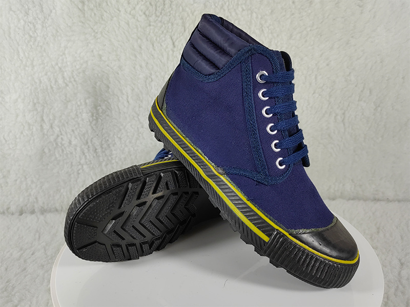 Training cotton shoes Navy blue